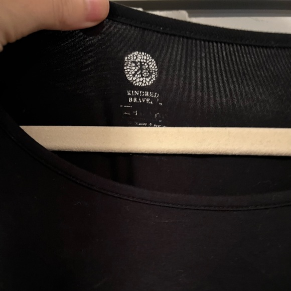 Kindred Bravely Eleanora Bamboo Nursing Dress Black Small - Picture 4 of 4